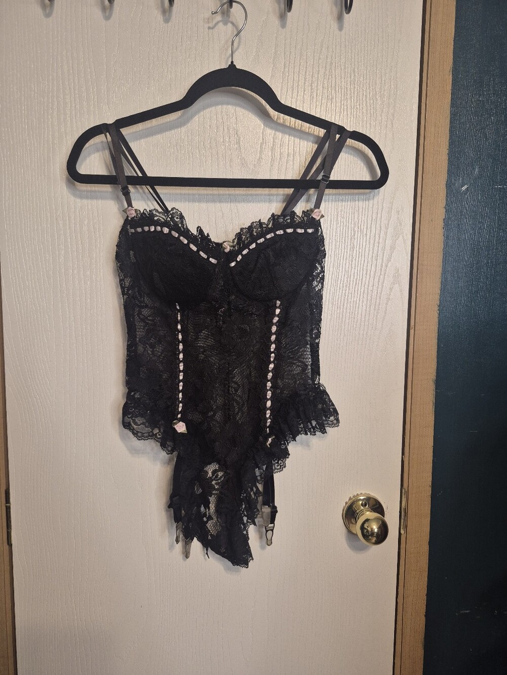 fredericks of hollywood lace bodysuit